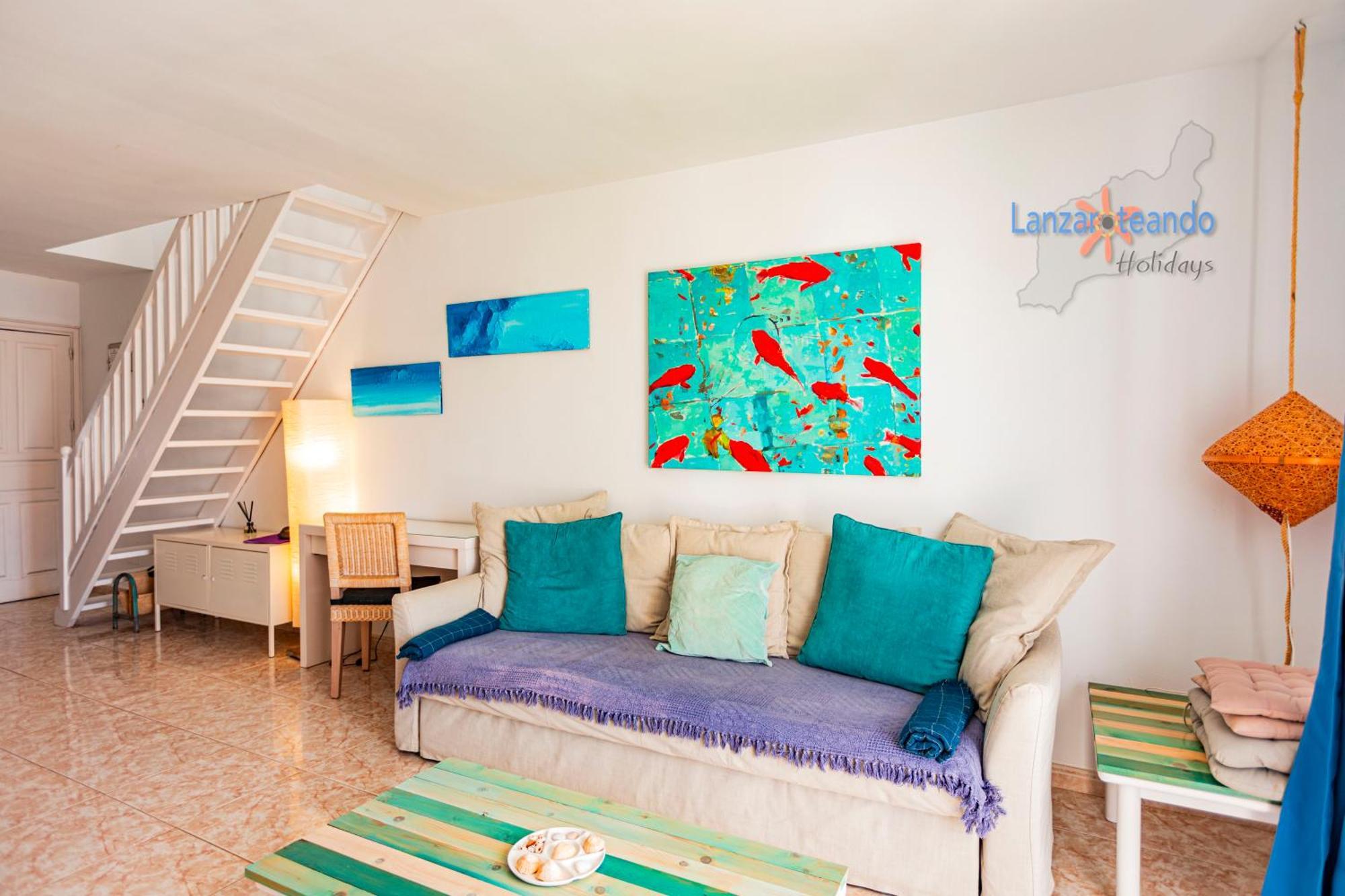 Vivienda Vacacional Sunny - Duplex Apartment 2Beds 2 Baths กอสตา เตกีสเซ ภายนอก รูปภาพ